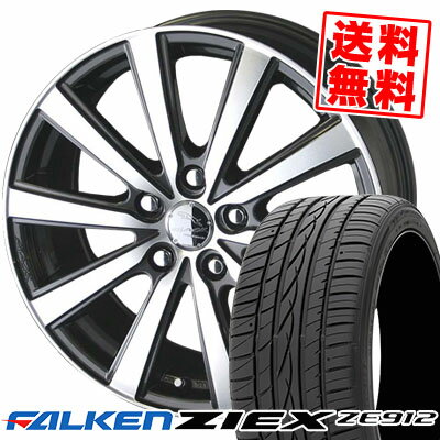 215/60R15 94H FALKEN ファルケン ZIEX ZE912 ジークス ZE912 SMACK VIR スマック VI-R サマータイヤホイール4本セット