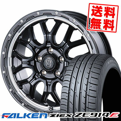 215/45R17 91W FALKEN ファルケン ZIEX ZE914F ジークス ZE914F MUD BAHN XR-800M マッドバーン XR-800M サマータイヤホイール4本セット【取付対象】