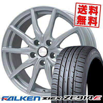 235/40R18 FALKEN ファルケン ZIEX ZE914F ジークス ZE914F B-WIN KRX B-WIN KRX サマータイヤホイール4本セット