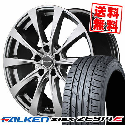 205/55R16 94W XL FALKEN ファルケン ZIEX ZE914F ジークス ZE914F EUROSPEED F10 ユーロスピード F10 サマータイヤホイール4本セット【取付対象】