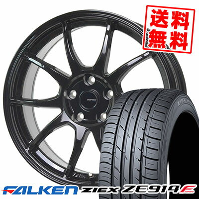 215/50R17 91W FALKEN ファルケン ZIEX ZE914F ジークス ZE914F G-SPEED G-06 Gスピード G-06 サマータイヤホイール4本セット【取付対象】