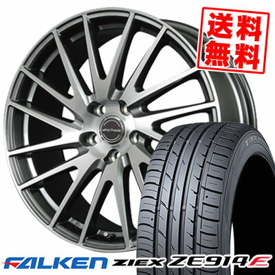 215/50R17 91W ファルケン ZIEX ZE914F Lefinada MOTION1 サマータイヤホイール4本セット 【取付対象】