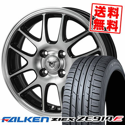 195/50R16 84V FALKEN ファルケン ZIEX ZE914F ジークス ZE914F JP STYLE MJ02 JPスタイル MJ02 サマータイヤホイール4本セット【取付対象】