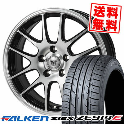 215/50R17 91W ファルケン ZIEX ZE914F JP STYLE MJ02 サマータイヤホイール4本セット 【取付対象】