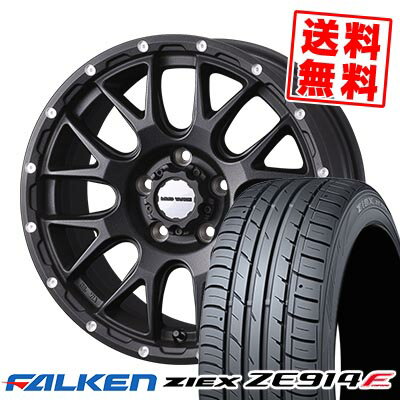 215/50R17 91W ファルケン ZIEX ZE914F MUDVANCE 08 サマータイヤホイール4本セット 【取付対象】