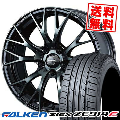 215/45R17 91W XL ファルケン ZIEX ZE914F WedsSport SA-20R サマータイヤホイール4本セット 【取付対象】