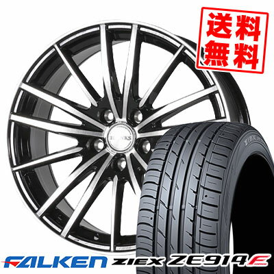 215/50R17 91W FALKEN ファルケン ZIEX ZE914F ジークス ZE914F BLONKS TB-06 ブロンクス TB-06 サマータイヤホイール4本セット【取付対象】
