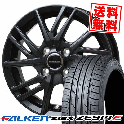 195/50R16 84V FALKEN ファルケン ZIEX ZE914F ジークス ZE914F WAREN W06 ヴァーレンW06 サマータイヤホイール4本セット【取付対象】