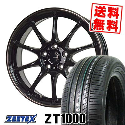 215/65R15 100V XL ジーテックス ZT1000 G-SPEED P-07 サマータイヤホイール4本セット 【取付対象】