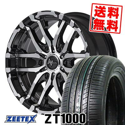 215/65R15 100V XL ジーテックス ZT1000 NITRO POWER M26 CROSS FANG サマータイヤホイール4本セット 【取付対象】