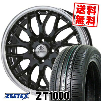 165/40R16 73V XL ジーテックス ZT1000 BADX LOXARNY MULTIFORCHETTA サマータイヤホイール4本セット 【取付対象】