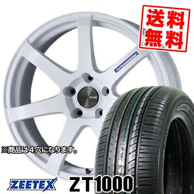 165/40R16 73V XL ジーテックス ZT1000 ENKEI PerformanceLine PF-07 サマータイヤホイール4本セット 【取付対象】