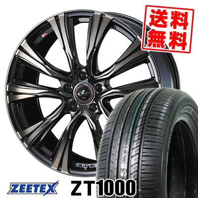 215/65R15 100V XL ジーテックス ZT1000 WEDS LEONIS VR サマータイヤホイール4本セット 【取付対象】