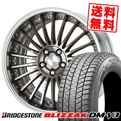 255/45R20 101Q BRIDGESTONE ブリヂストン BLIZZAK DM-V3 ブリザック DMV3 WORK LANVEC LF1 ワーク ランベック エルエフワン スタッドレスタイヤホイール4本セット