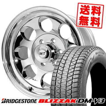 265/70R16 112Q BRIDGESTONE ブリヂストン BLIZZAK DM-V3 ブリザック DMV3 MICKEY THOMPSON CLASSIC ミッキートンプソン クラシック3 スタッドレスタイヤホイール4本セット for 200系ハイエース