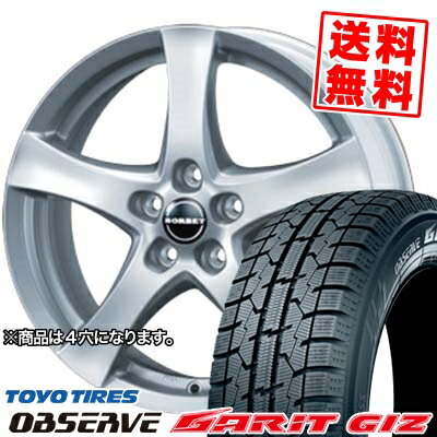 195/65R15 91Q TOYO ȡ衼 OBSERVE GARIT GIZ ֥ å  BORBET typeF ܥ٥å F åɥ쥹ۥ4ܥåȡ for CITROEN ۡڼоݡ