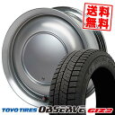 165/60R15 77Q トーヨータイヤ OBSERVE GIZ2 Lovely Sweet Label anam スタッドレスタイヤホイール4本セット 【取付対象】