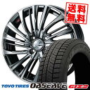 155/65R14 75Q トーヨータイヤ OBSERVE GIZ2 weds LEONIS FS スタッドレスタイヤホイール4本セット 【取付対象】