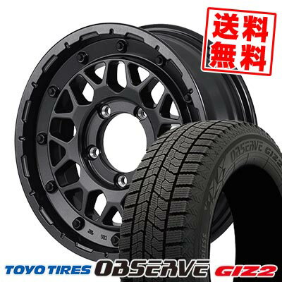 205/60R16 92Q トーヨータイヤ OBSERVE GIZ2 NITRO POWER M29 STINGER スタッドレスタイヤホイール4本セット 【取付対象】