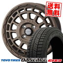 155/65R14 75Q トーヨータイヤ OBSERVE GIZ2 MUDVANCE X Type F スタッドレスタイヤホイール4本セット 【取付対象】