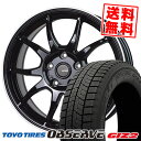 215/45R18 89Q TOYO TIRES トーヨータイヤ OBSERVE GARIT GIZ2 オブザーブ ガリット ギズ2 G-SPEED P-06 Gスピード P-06 スタッドレスタイヤホイール4本セット