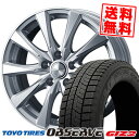 205/55R16 91Q トーヨータイヤ OBSERVE GARIT GIZ2 JOKER SPIRITS スタッドレスタイヤホイール4本セット 【取付対象】