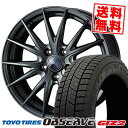 215/45R18 89Q トーヨータイヤ OBSERVE GARIT GIZ2 VELVA SPORT2 スタッドレスタイヤホイール4本セット 【取付対象】