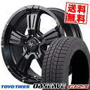 205/55R16 91Q トーヨータイヤ OBSERVE GIZ3 NITRO POWER CROSS CLAW スタッドレスタイヤホイール4本セット 【取付対象】