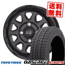 165/55R15 75Q トーヨータイヤ OBSERVE GIZ3 MAD CROSS RANGER スタッドレスタイヤホイール4本セット 【取付対象】