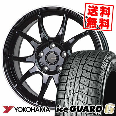 215/65R16 98Q YOKOHAMA ヨコハマ IG60 IG60 G-SPEED P-06 Gスピード P-06 スタッドレスタイヤホイール4本セット