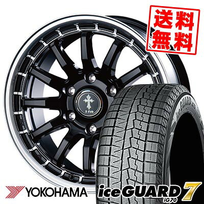 215/65R15 96Q ヨコハマ iceGUARD7 IG70 X-FIELD α スタッドレスタイヤホイール4本セット 【取付対象】