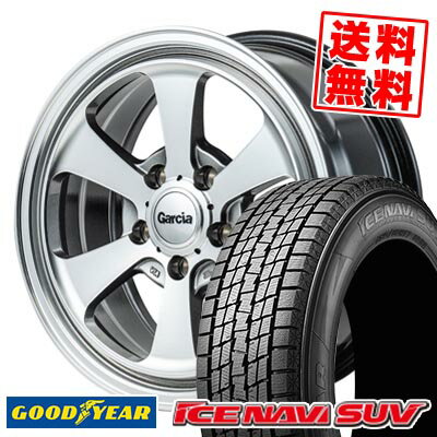 215/70R16 100Q グッドイヤー ICE NAVI SUV Garcia Dallas6 スタッドレスタイヤホイール4本セット 【取付対象】