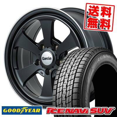 215/70R16 100Q グッドイヤー ICE NAVI SUV Garcia Dallas6 スタッドレスタイヤホイール4本セット 【取付対象】