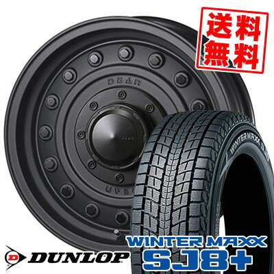 205/70R15 96Q ダンロップ WINTER MAXX SJ8+ DEAN COLORADO スタッドレスタイヤホイール4本セット 【取付対象】