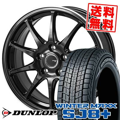 215/65R16 98Q ダンロップ WINTER MAXX SJ8+ JP STYLE R10 スタッドレスタイヤホイール4本セット 【取付対象】