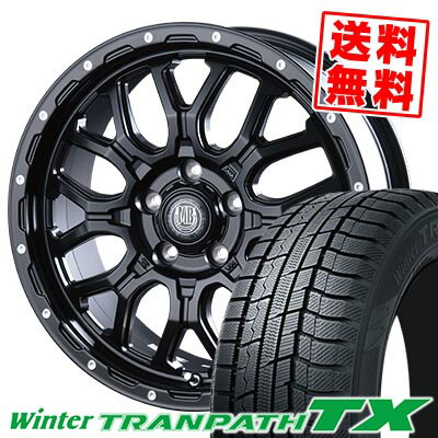 215/55R17 94Q トーヨータイヤ Winter TRANPATH TX MUD BAHN XR-800M スタッドレスタイヤホイール4本セット 【取付対象】