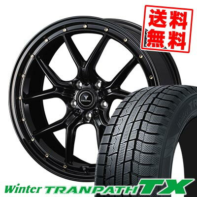 235/50R18 97Q トーヨータイヤ Winter TRANPATH TX NOVARIS ASSETE S1 スタッドレスタイヤホイール4本セット 【取付対象】