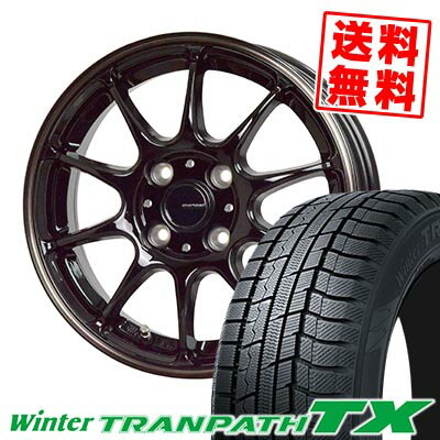 155/65R14 75Q トーヨータイヤ Winter TRANPATH TX G-SPEED P-07 スタッドレスタイヤホイール4本セット 【取付対象】