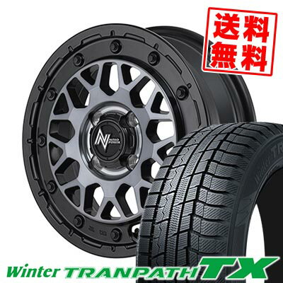 155/65R14 75Q トーヨータイヤ Winter TRANPATH TX NITRO POWER M29 STINGER スタッドレスタイヤホイール4本セット 【取付対象】