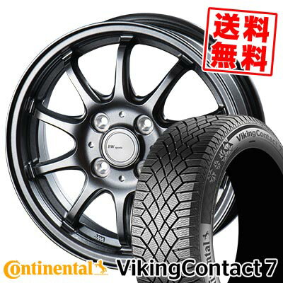 195/50R16 88T XL コンチネンタル VikingContact7 BW-Sport ZT10 スタッドレスタイヤホイール4本セット 【取付対象】