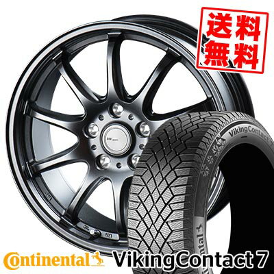 225/45R18 95T XL コンチネンタル VikingContact7 BW-Sport ZT10 スタッドレスタイヤホイール4本セット 【取付対象】
