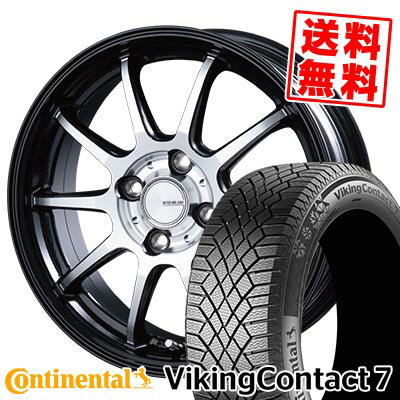 195/55R16 91T XL コンチネンタル VikingContact7 INFINITY F10 スタッドレスタイヤホイール4本セット 【取付対象】