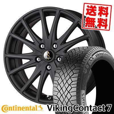 245/40R18 97T XL コンチネンタル VikingContact7 Septimo G03 スタッドレスタイヤホイール4本セット 【取付対象】