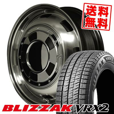 155/65R14 75Q ブリヂストン BLIZZAK VRX2 Garcia CISCO スタッドレスタイヤホイール4本セット 【取付対象】