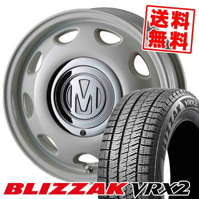 155/65R14 75Q ブリヂストン BLIZZAK VRX2 DEAN mini スタッドレスタイヤホイール4本セット 【取付対象】
