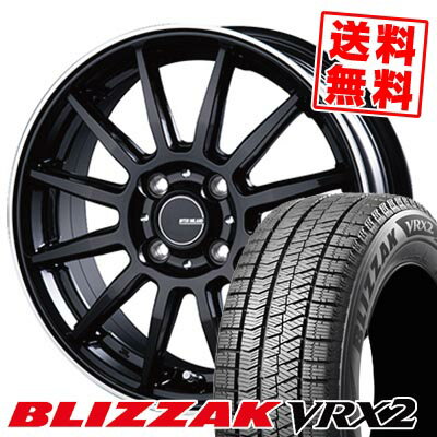 165/65R14 79Q ブリヂストン BLIZZAK VRX2 INFINITY F12 スタッドレスタイヤホイール4本セット 【取付対象】