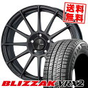 205/60R16 92Q ブリヂストン BLIZZAK VRX2 ENKEI PF03 スタッドレスタイヤホイール4本セット 【取付対象】