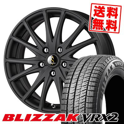 205/55R16 91Q ブリヂストン BLIZZAK VRX2 Septimo G03 スタッドレスタイヤホイール4本セット 【取付対象】