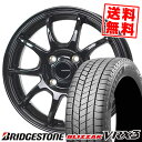 155/65R13 73Q BRIDGESTONE ブリヂストン BLIZZAK VRX3 ブリザック VRX3 G-SPEED G-06 Gスピード G-06 スタッドレスタイヤホイール4本セット