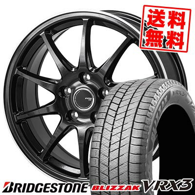 195/65R15 91Q BRIDGESTONE ブリヂストン BLIZZAK VRX3 ブリザック VRX3 JP STYLE R10 JPスタイル R10 スタッドレスタイヤホイール4本セット
